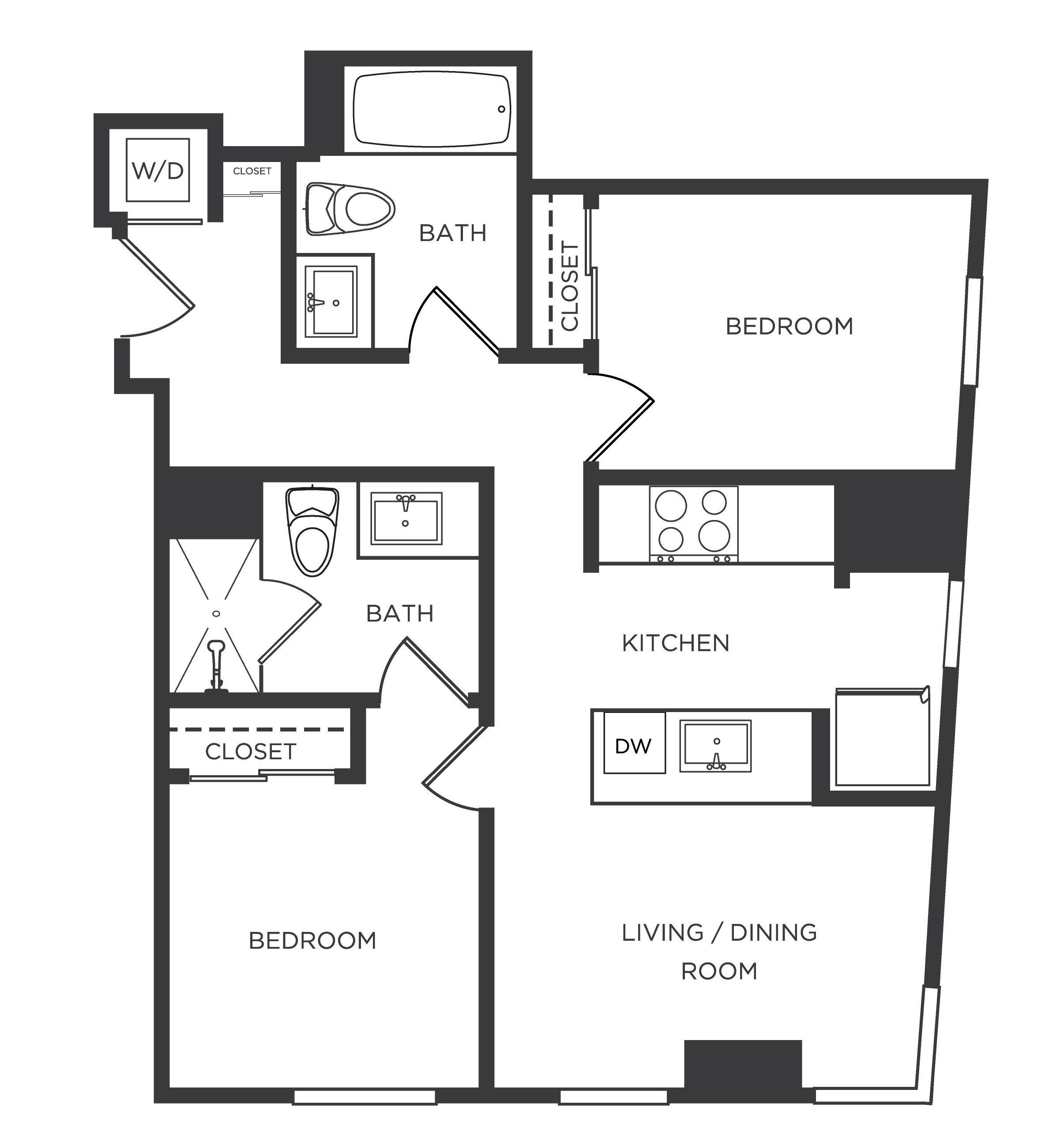 Floor Plan Image of Apartment Apt 0720